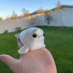 3D Print Cute Seal Articulating Gift Desk Decor Customizable You Choose Color-Create Fantasy Crafts