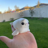 3D Print Cute Seal Articulating Gift Desk Decor Customizable You Choose Color-Create Fantasy Crafts