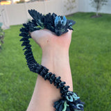 3D Print Lunar Dragon Articulating Color Changing Glow In the Dark Accents-Create Fantasy Crafts