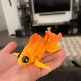 Cute Goldfish 3D Print Articulating Desk Decor-Create Fantasy Crafts