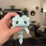 Cute Axolotl Tadpole 3D Print Articulating Desk Decor Regular or Keychain Version-Create Fantasy Crafts
