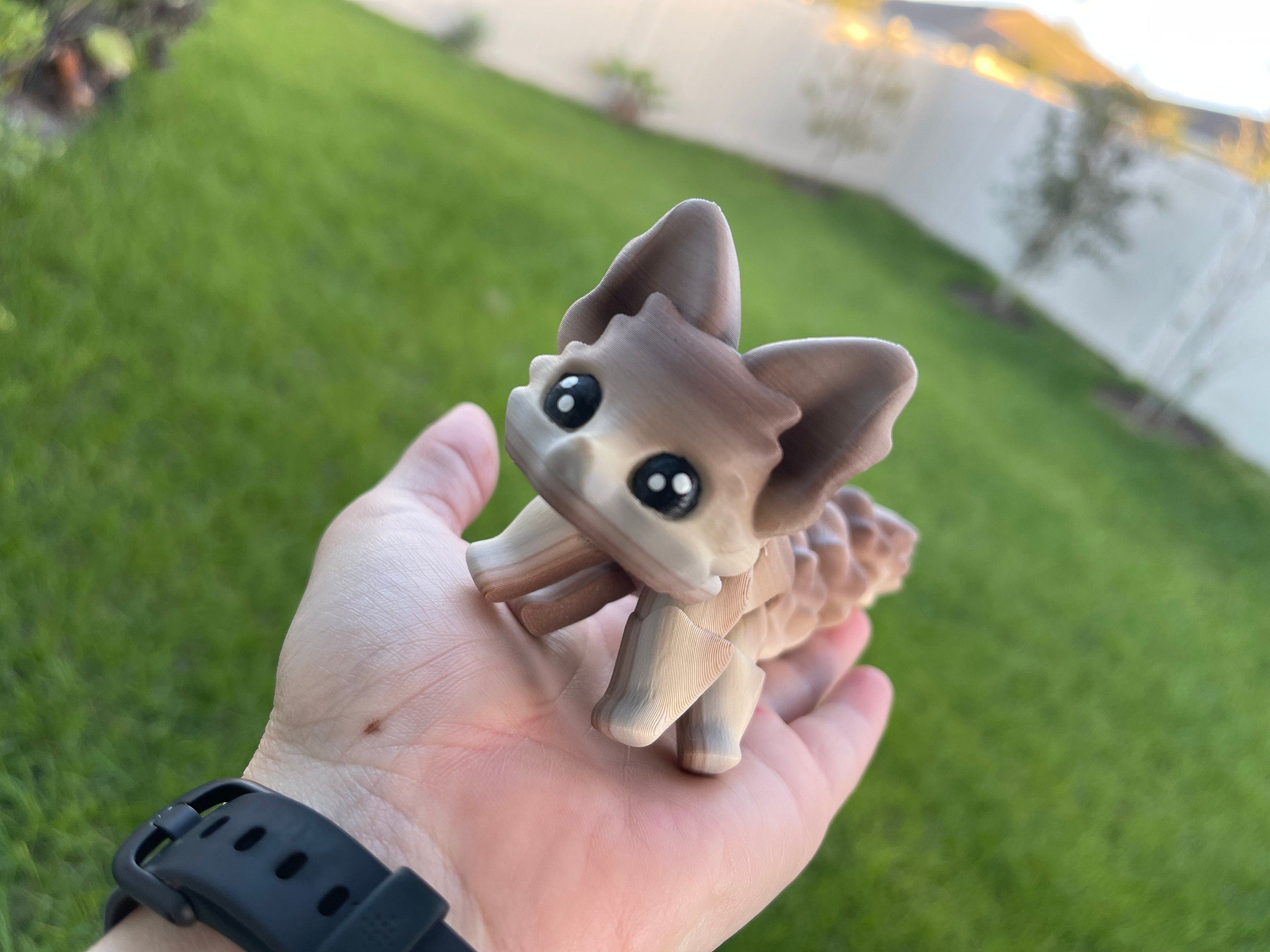 3D Print Cute Articulating Fox-Create Fantasy Crafts