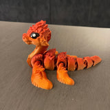 Loch Ness Monster 3D Printed Articulating Loch Ness Nessie-Create Fantasy Crafts