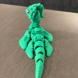 Loch Ness Monster 3D Printed Articulating Loch Ness Nessie-Create Fantasy Crafts