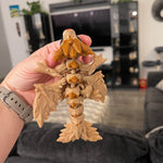 3D Print Small Crystal Wing Dragon - SPECIAL EDITION COLORS-Create Fantasy Crafts