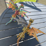 3D Print WraithWing Dragon Customizable Choose your own Color Bookself Decor Fidget Toy Gift-Create Fantasy Crafts