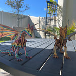 3D Print WraithWing Dragon Customizable Choose your own Color Bookself Decor Fidget Toy Gift-Create Fantasy Crafts