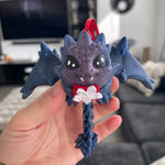 Hanging 3D Printed Articulating Dragon Ornament Choose your Color Holiday Gift Christmas-Create Fantasy Crafts