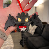 Hanging 3D Printed Articulating Dragon Ornament Choose your Color Holiday Gift Christmas-Create Fantasy Crafts