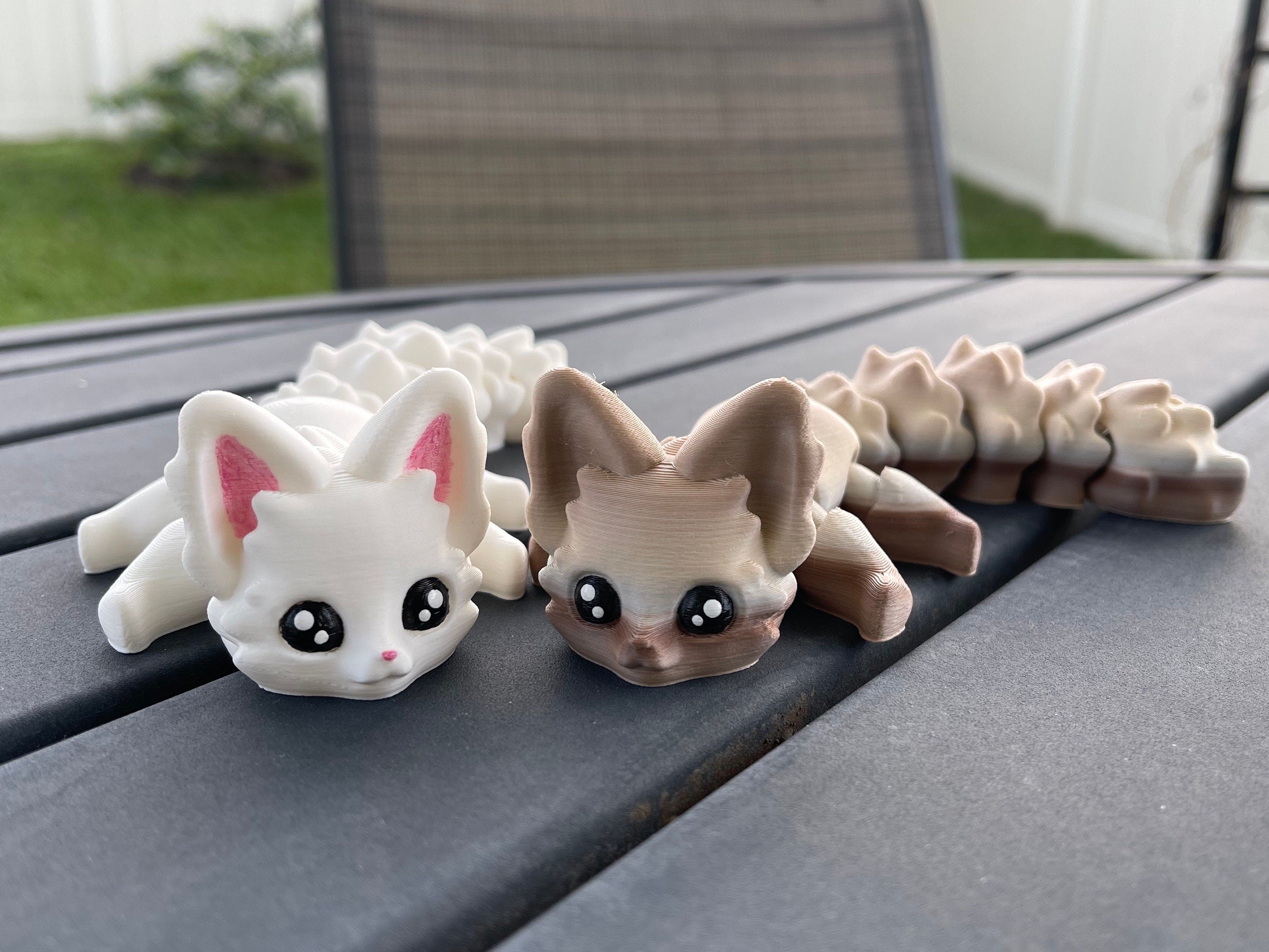 3D Print Cute Articulating Fox-Create Fantasy Crafts