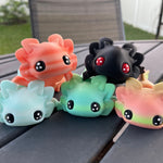 Cute Axolotl Tadpole 3D Print Articulating Desk Decor Regular or Keychain Version-Create Fantasy Crafts