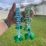 Four Leaf Clover Dragon 3D Printed Customizable Choose your own Color Bookshelf Decor Fidget Toy Gift Lucky Dragon-Create Fantasy Crafts