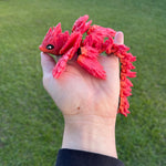 Phoenix Dragon Articulating 3D Print Gift Toy Decor Fire Dragon-Create Fantasy Crafts