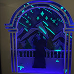 Starfall Inspired Light Box - Glow in the Dark Black Light Edition-Create Fantasy Crafts