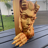 Fairy Book Nook 3D Printed Choose Color Fantasy Book Shelf Decor Book End 4x8 Horror Devil-Create Fantasy Crafts