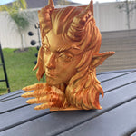 Fairy Book Nook 3D Printed Choose Color Fantasy Book Shelf Decor Book End 4x8 Horror Devil-Create Fantasy Crafts