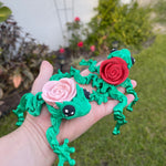 3D Printed Articulating Rose Frog-Create Fantasy Crafts