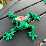 3D Printed Articulating Rose Frog-Create Fantasy Crafts