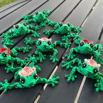 3D Printed Articulating Rose Frog-Create Fantasy Crafts