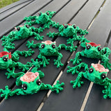 3D Printed Articulating Rose Frog-Create Fantasy Crafts