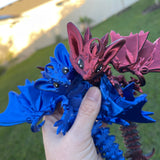 3D Print Winged Bat Dragon Articulated Nightwing Dragon-Create Fantasy Crafts