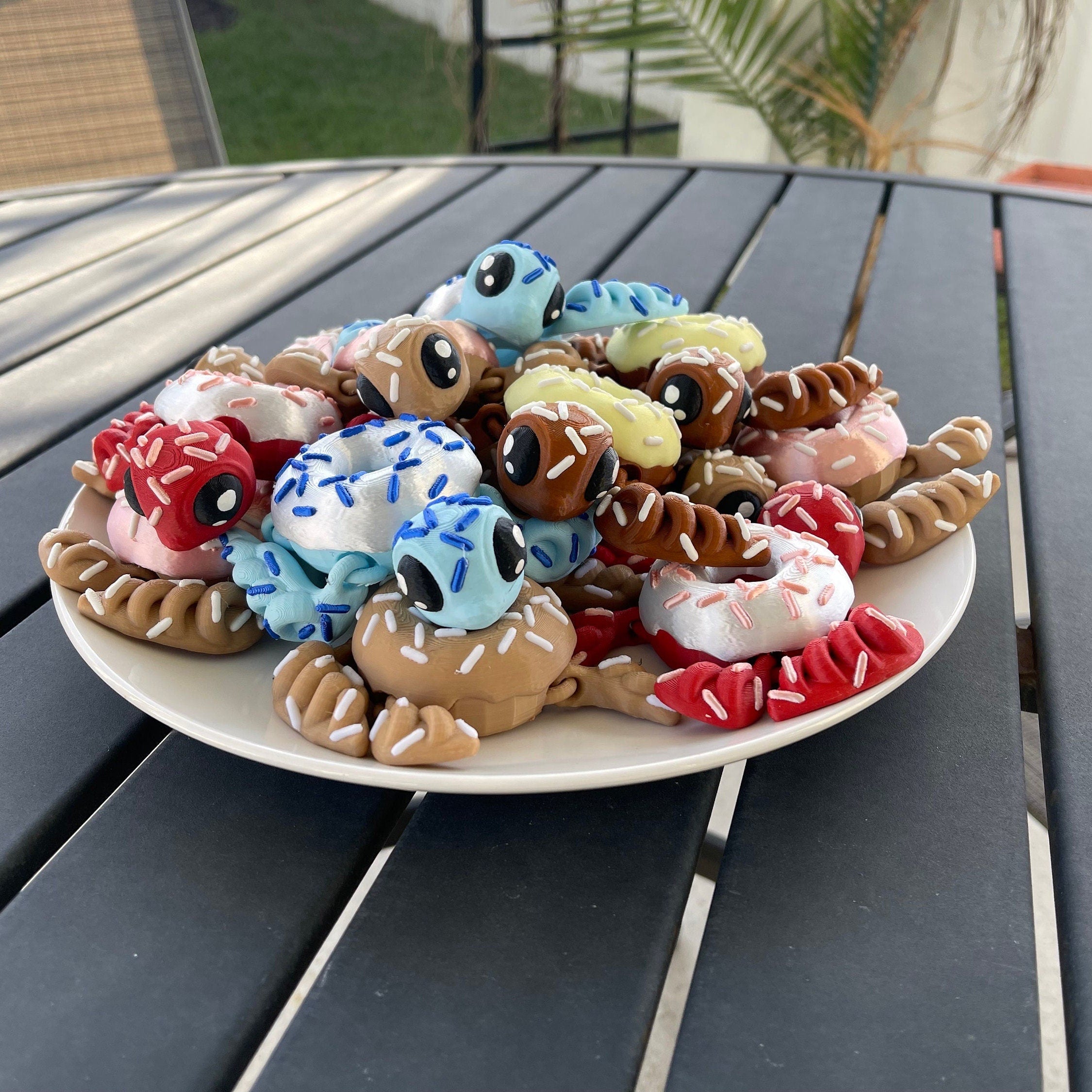 3D Print Dessert Turtle Decor Desk Decor Fidget Toy-Create Fantasy Crafts