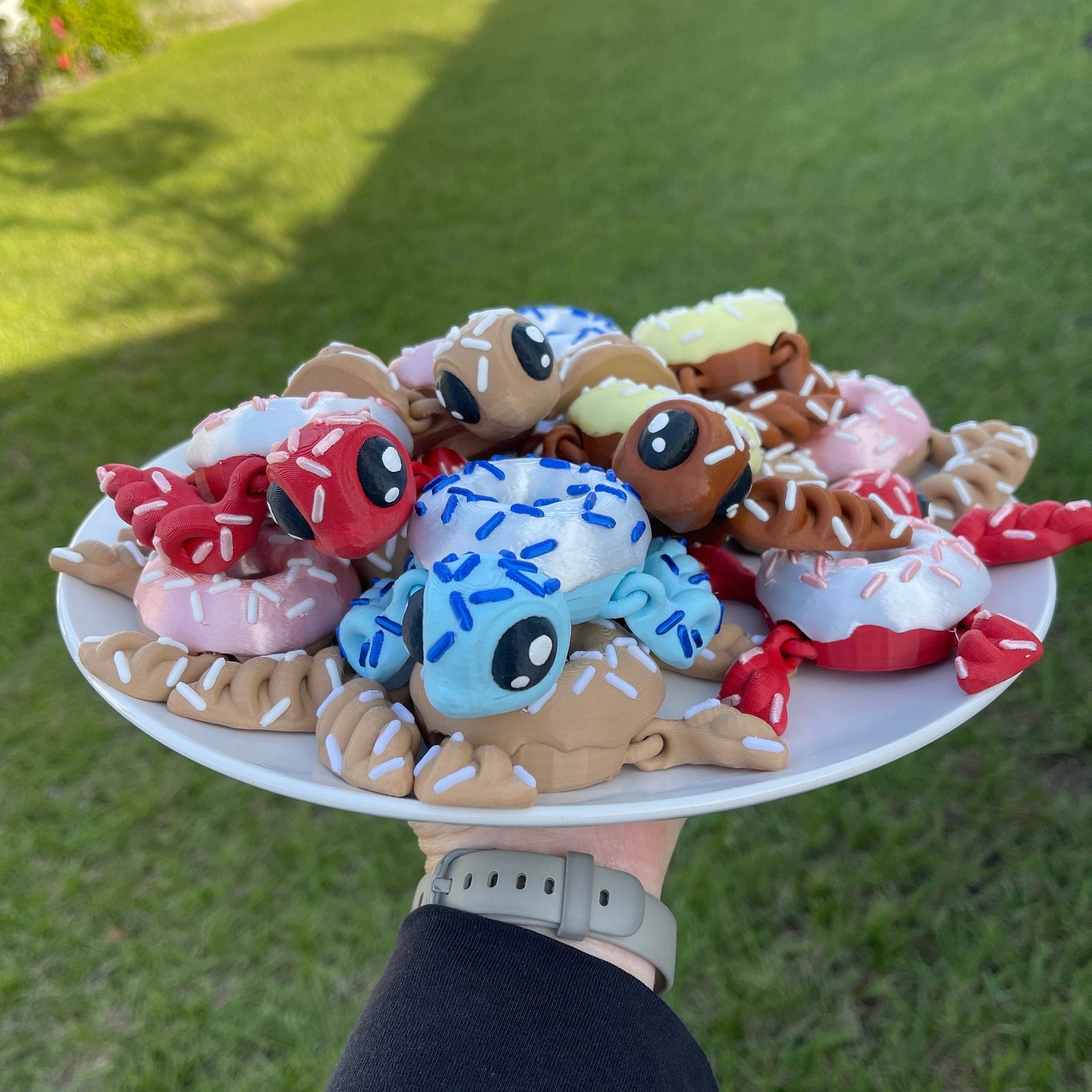 3D Print Dessert Turtle Decor Desk Decor Fidget Toy-Create Fantasy Crafts