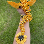 Sunflower Dragon Articulating 3D Print Gift Toy Decor-Create Fantasy Crafts
