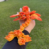 Phoenix Dragon Articulating 3D Print Gift Toy Decor Fire Dragon-Create Fantasy Crafts