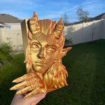 Fairy Book Nook 3D Printed Choose Color Fantasy Book Shelf Decor Book End 4x8 Horror Devil-Create Fantasy Crafts