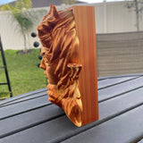 Fairy Book Nook 3D Printed Choose Color Fantasy Book Shelf Decor Book End 4x8 Horror Devil-Create Fantasy Crafts