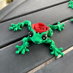 3D Printed Articulating Rose Frog-Create Fantasy Crafts
