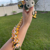 Kosha Axolotl Flower Dragon 3D Print White or Blue or Custom colors-Create Fantasy Crafts