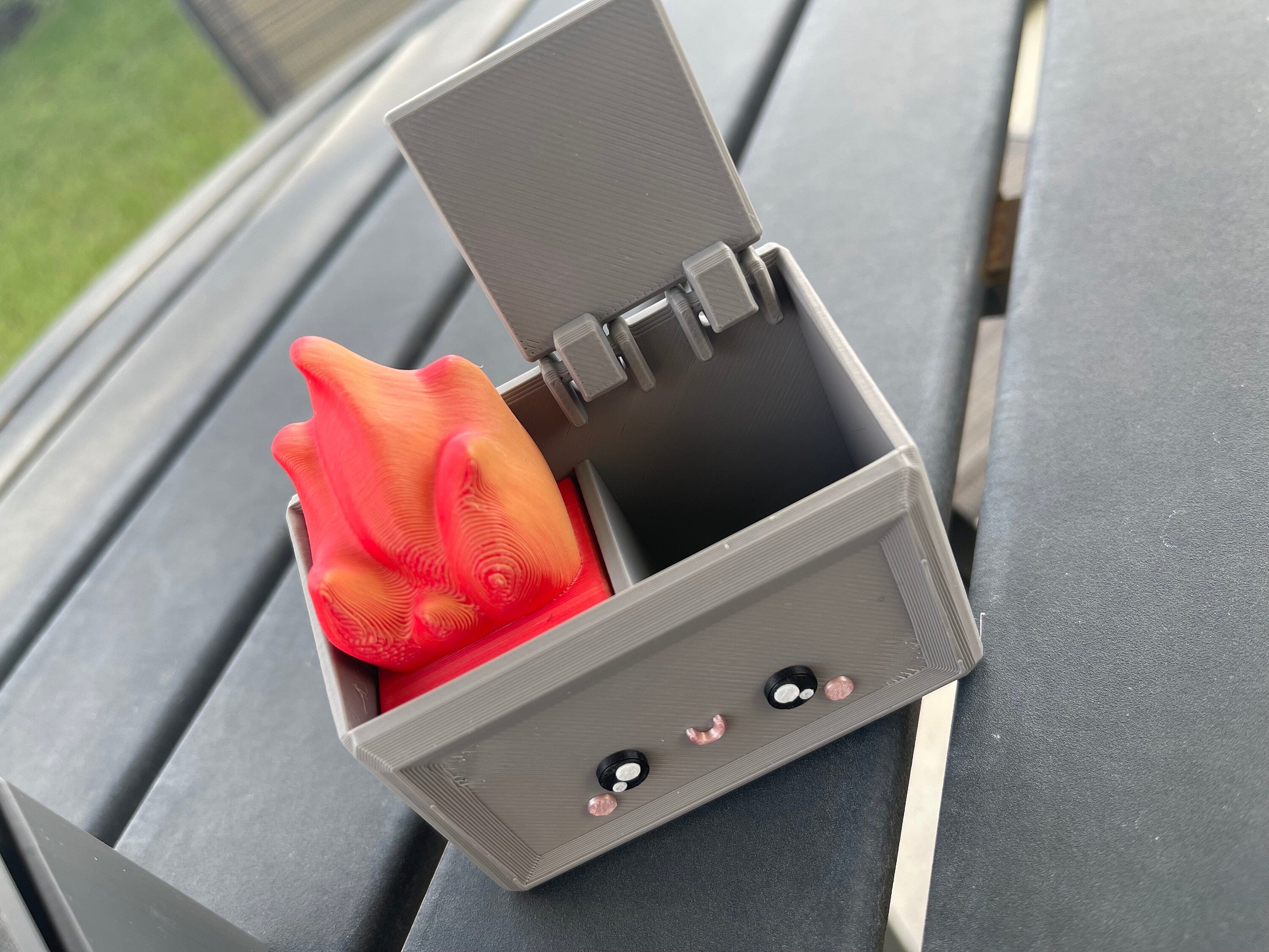 3D Print - Dumpster Fires - Gift Fidget Toy Decor-Create Fantasy Crafts