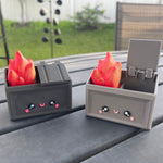 3D Print - Dumpster Fires - Gift Fidget Toy Decor-Create Fantasy Crafts