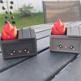 3D Print - Dumpster Fires - Gift Fidget Toy Decor-Create Fantasy Crafts