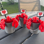 3D Print - Lobster in a bucket - Gift Fidget Toy Decor-Create Fantasy Crafts