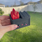 3D Print - Dumpster Fires - Gift Fidget Toy Decor-Create Fantasy Crafts