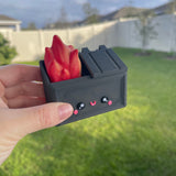 3D Print - Dumpster Fires - Gift Fidget Toy Decor-Create Fantasy Crafts
