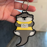 Bookish inspired 3D print Keychains-Create Fantasy Crafts