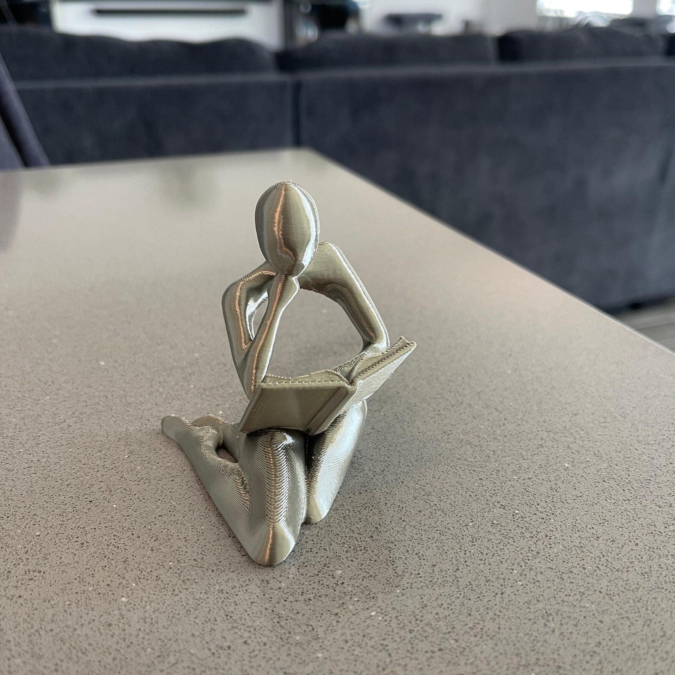 3D Print Reading Girl-Create Fantasy Crafts