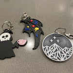 Bookish inspired 3D print Keychains-Create Fantasy Crafts