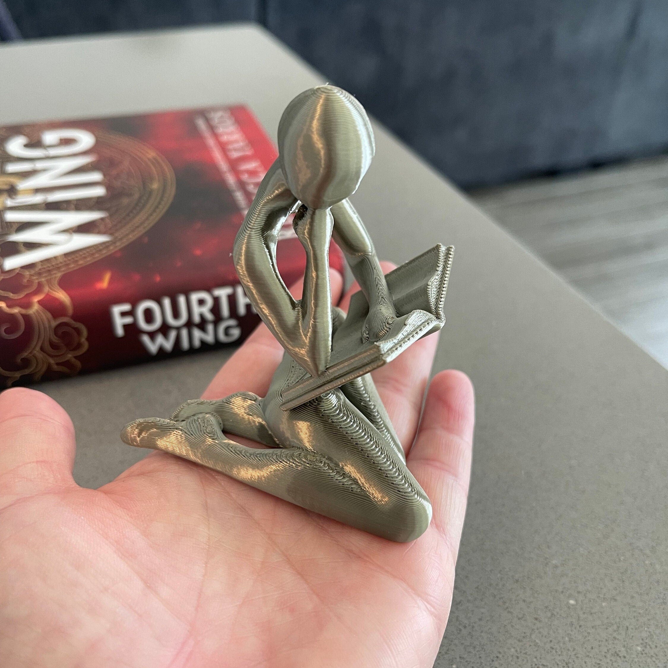 3D Print Reading Girl-Create Fantasy Crafts