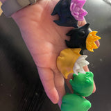 3D Printed Mini Packs - 5 minis per pack. Random Colors. Choose Theme - Sea, Spider, Butt or Axolotl-Create Fantasy Crafts
