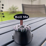 3D Print Cauldron with Boil Me or Blessed sign-Create Fantasy Crafts