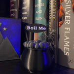 3D Print Cauldron with Boil Me or Blessed sign-Create Fantasy Crafts