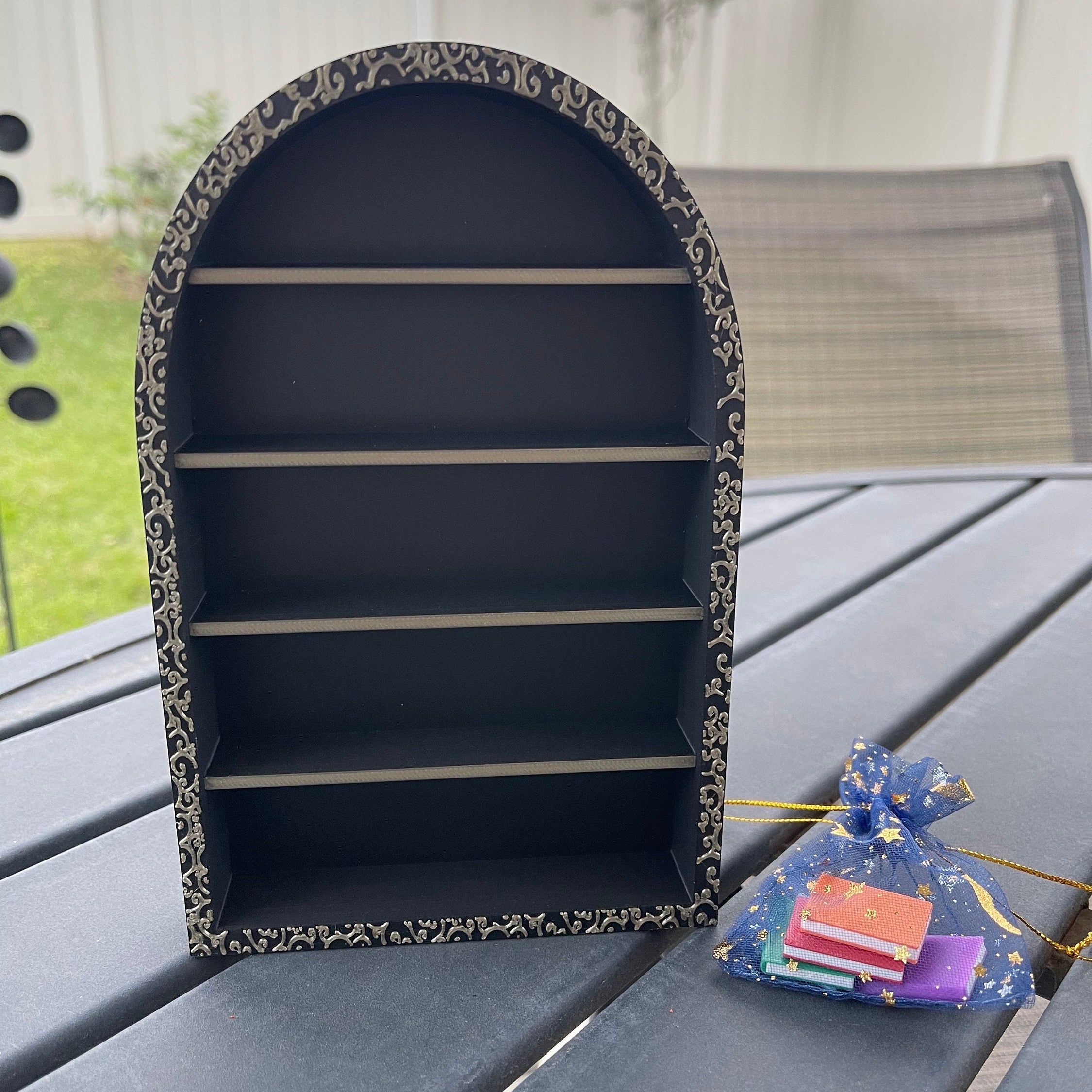 3D Print - Arched Mini Bookshelf-Create Fantasy Crafts