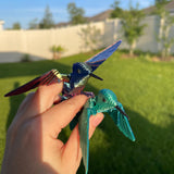 Small Hummingbird 3D Print Articulating Figure Home Decor Customizable Choose Color-Create Fantasy Crafts