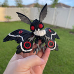 Mothman Articulated 3D Printed Desk Horror Goth Decor Fidget Creepy Cute Cryptid-Create Fantasy Crafts
