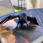 Raven 3D Print Customizable You Choose Color Stand Alone or with Skull to stand on-Create Fantasy Crafts